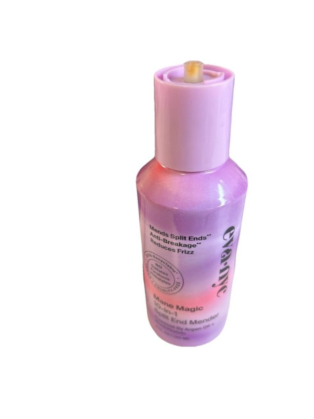 Eva NYC Mane Magic 10-in-1 Split End Mender, 4.0 fl oz, Cap Is Broken